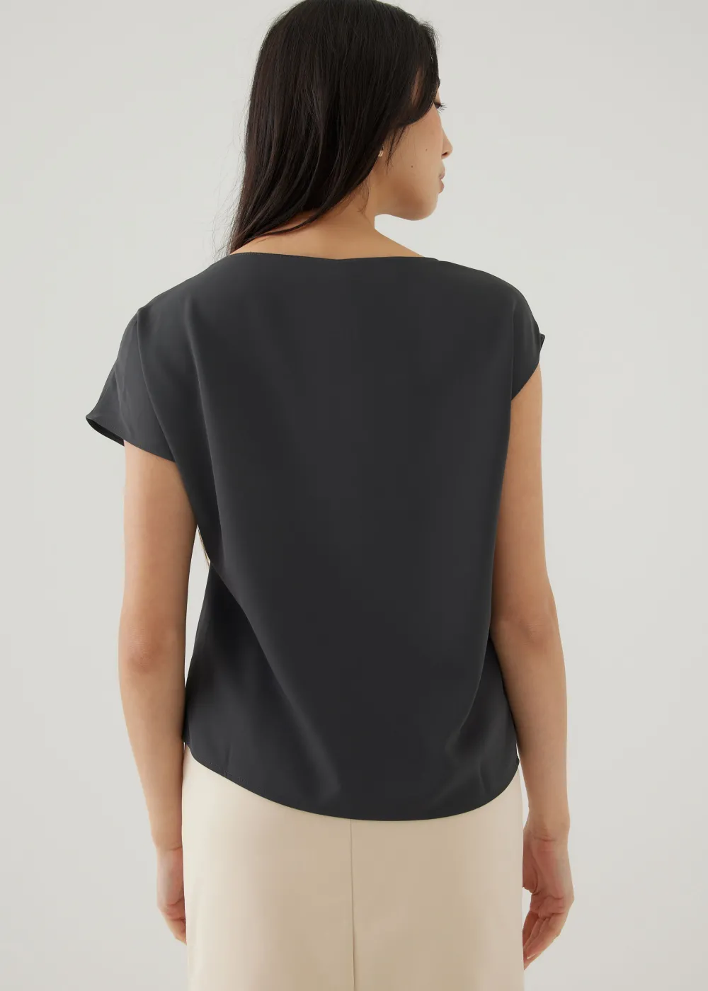 Love, Bonito Work Tops|Shell Tops*Doxie Asymmetric Shell Top