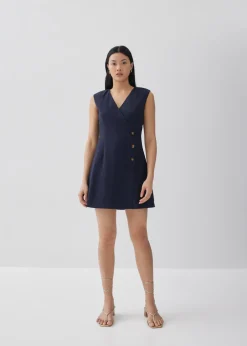 Love, Bonito Work Dresses*Elize Shift Wrap Dress