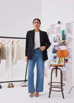 Love, Bonito Weekend & Vacation Pants|Casual Pants*Elliot Denim Straight Leg Jeans