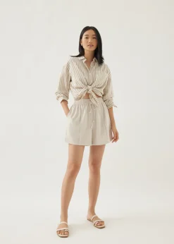 Love, Bonito Blouses & Shirts*Elyza Striped Oversized Shirt