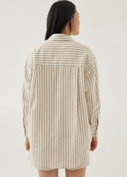 Love, Bonito Blouses & Shirts*Elyza Striped Oversized Shirt