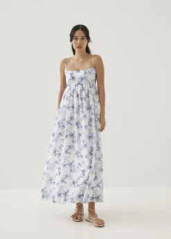 Love, Bonito Party & Occasions|Party Dresses*Erinn Babydoll Maxi Dress in Heirloom Botanicals