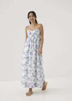 Love, Bonito Party & Occasions|Party Dresses*Erinn Babydoll Maxi Dress in Heirloom Botanicals