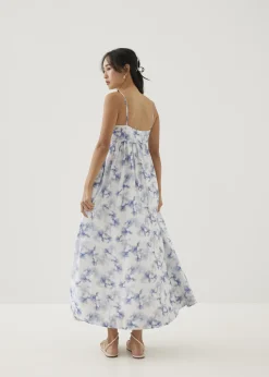 Love, Bonito Party & Occasions|Party Dresses*Erinn Babydoll Maxi Dress in Heirloom Botanicals