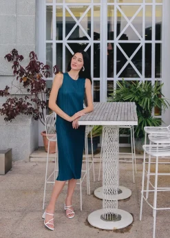 Love, Bonito Work Dresses*Eva Pleated Midi Dress