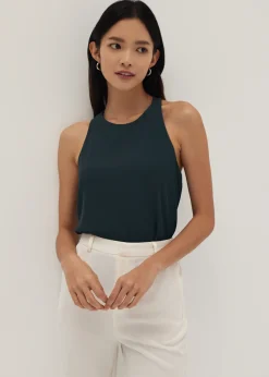 Love, Bonito Work Tops|Shell Tops*Evelyn Cross Back Shell Top