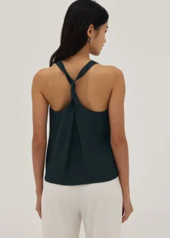 Love, Bonito Work Tops|Shell Tops*Evelyn Cross Back Shell Top