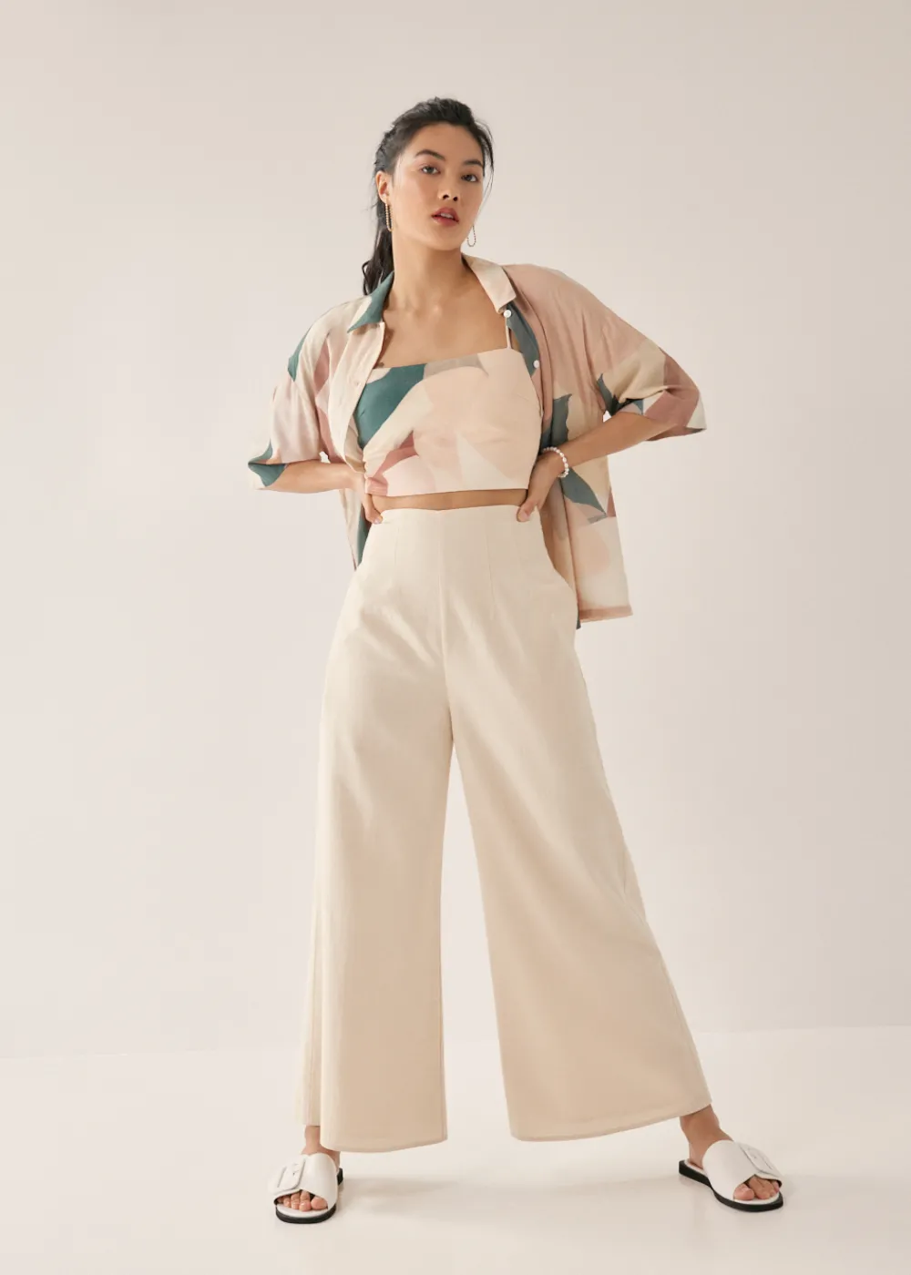Love, Bonito Weekend & Vacation Pants|Wide*Filippa Cotton Wide Leg Pants