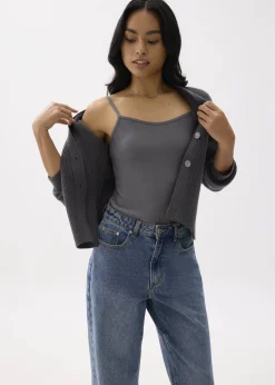 Love, Bonito Casual Tops|Tanks & Camis*Fitted Jersey Camisole Top