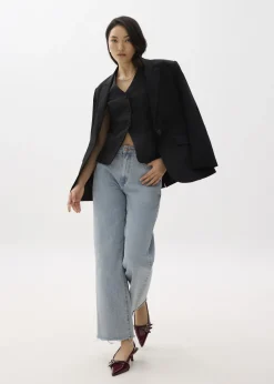 Love, Bonito Weekend|Blazers & Jackets*Fitted V-neck Vest