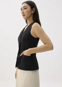 Love, Bonito Weekend|Blazers & Jackets*Fitted V-neck Vest
