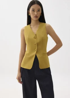 Love, Bonito Weekend|Blazers & Jackets*Fitted V-neck Vest
