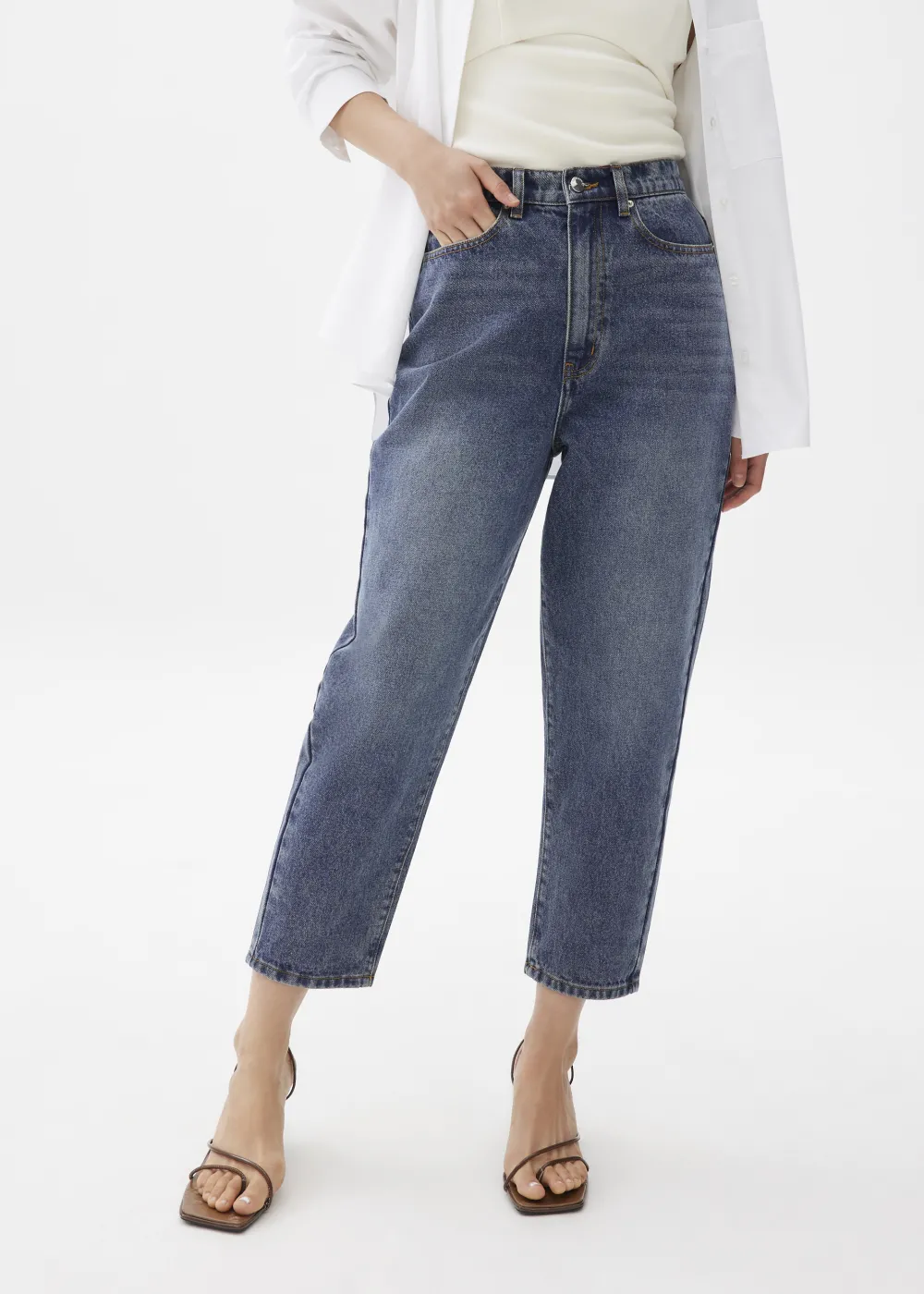 Love, Bonito Weekend & Vacation Pants|Casual Pants*Flynn Cropped Mom Jeans