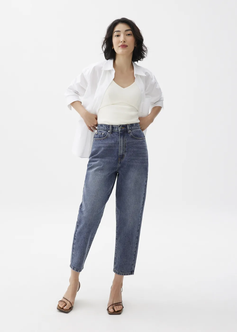 Love, Bonito Weekend & Vacation Pants|Casual Pants*Flynn Cropped Mom Jeans