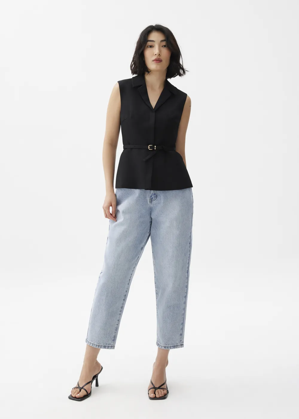 Love, Bonito Weekend & Vacation Pants|Casual Pants*Flynn Cropped Mom Jeans