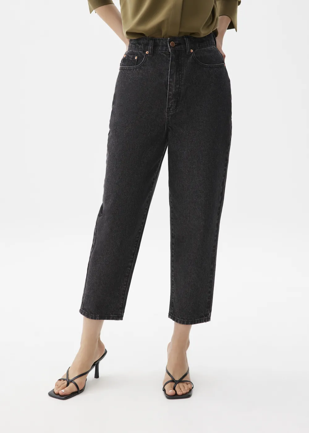 Love, Bonito Weekend & Vacation Pants|Casual Pants*Flynn Cropped Mom Jeans