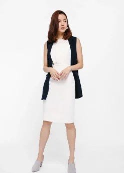 Love, Bonito Work Dresses*Fodenna Pleat Panel Dress