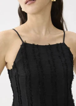 Love, Bonito Weekend Dresses|Dresses*Fray Straight Neck Column Midaxi Dress