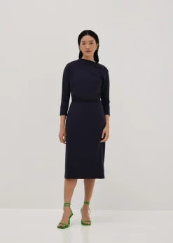 Love, Bonito Work Dresses*Fritzi High Neck Column Midi Dress