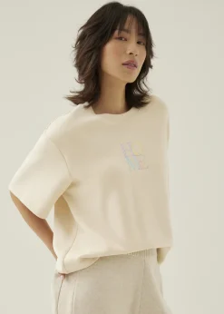 Love, Bonito Casual Tops*Gila Neoprene Boxy Tee
