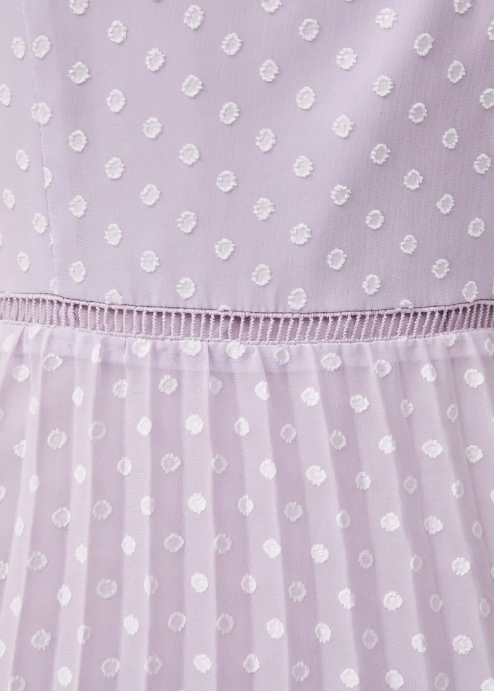 Love, Bonito Party Dresses*Hailey Pleated Dobby Dot Camisole Dress