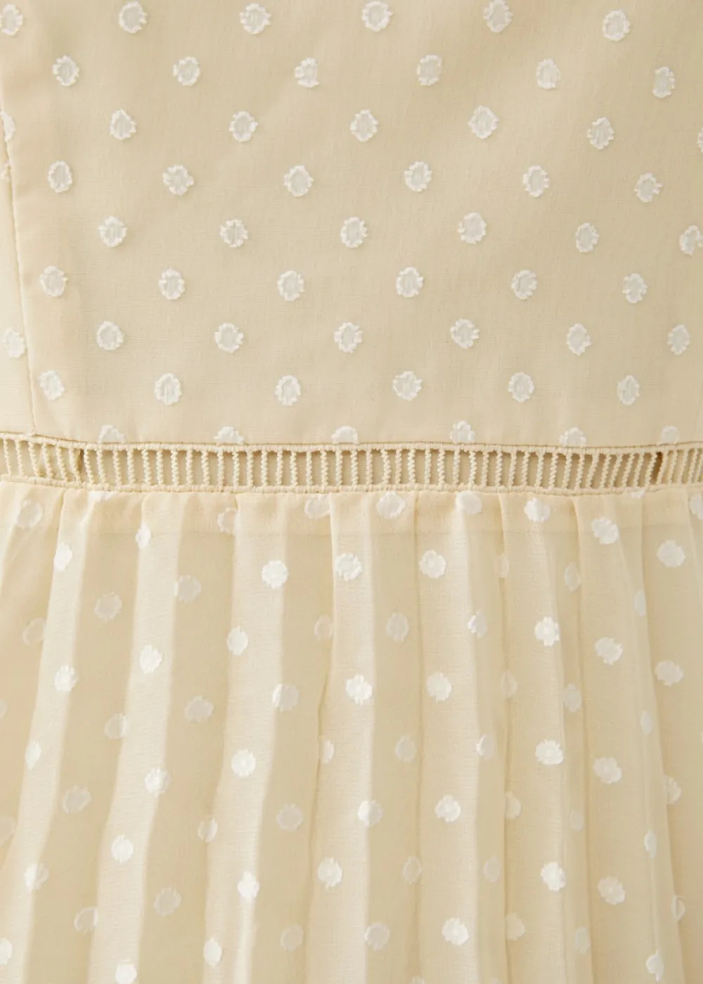 Love, Bonito Party Dresses*Hailey Pleated Dobby Dot Camisole Dress