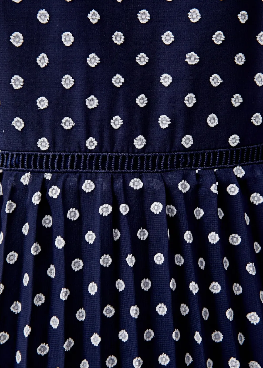 Love, Bonito Party Dresses*Hailey Pleated Dobby Dot Camisole Dress