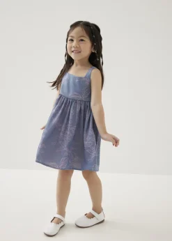 Love, Bonito Party Dresses*Hana Satin Babydoll Mini Dress in Opulent Florals