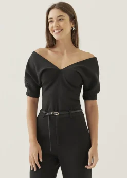 Love, Bonito Party Tops|Blouses & Shirts*Hannie Fitted Off Shoulder Blouse