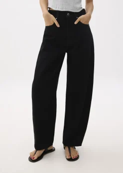 Love, Bonito Weekend & Vacation Pants|Casual Pants*High Waist Denim Barrel Jeans
