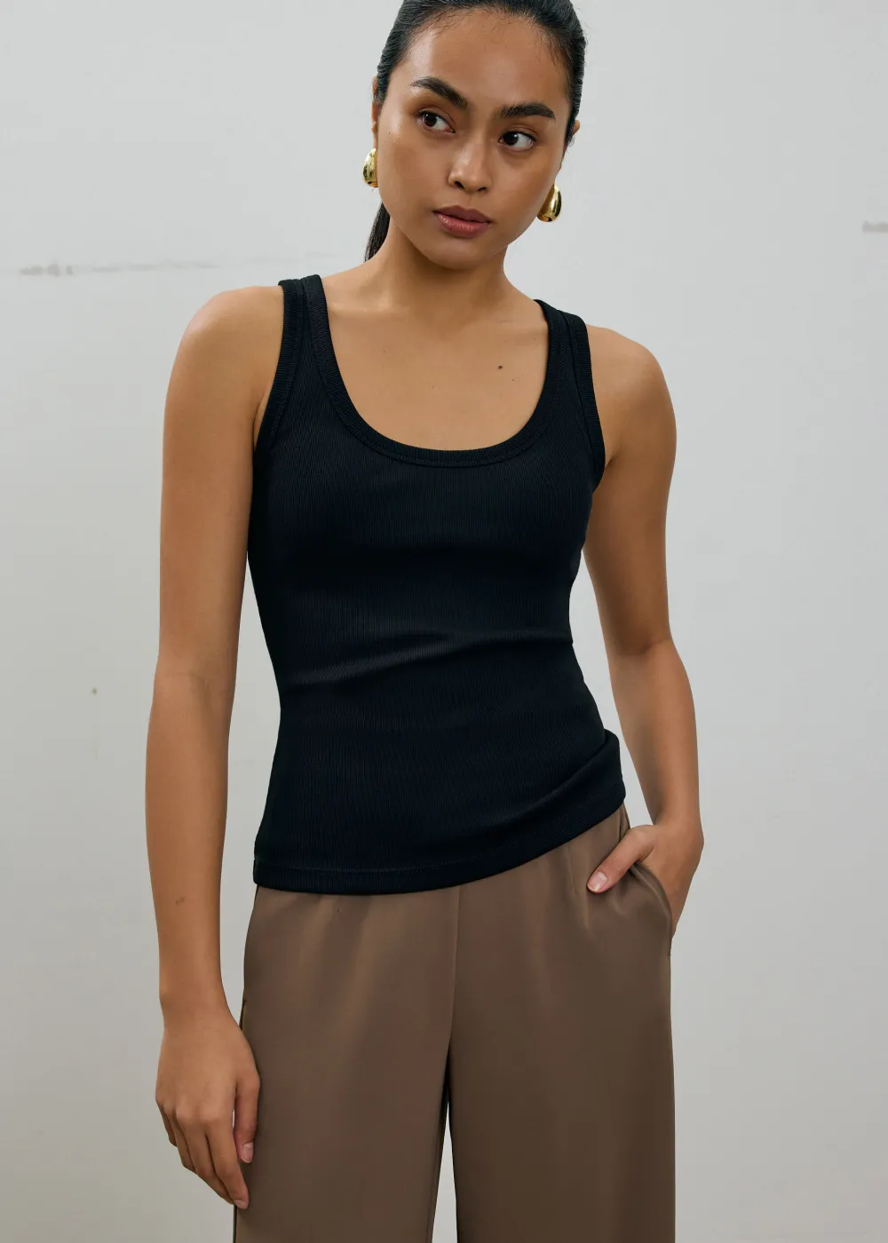 Love, Bonito Staples|Weekend*Hui Padded Scoop Neck Tank Top