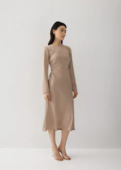 Love, Bonito Party Dresses|Party & Occasions*Hyacinth Padded Satin Low Back Dress