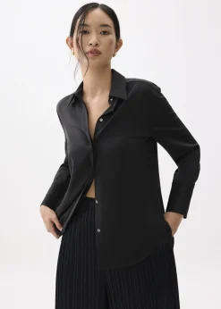 Love, Bonito Work Tops|Blouses & Shirts*Ivy Satin Button Down Shirt