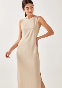 Love, Bonito Casual Dresses*Jarlo Low Back Twist Maxi Dress