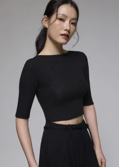 Love, Bonito Casual Tops|Petite-Friendly*Jersey Fitted Mock Neck Top