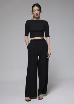 Love, Bonito Casual Tops|Petite-Friendly*Jersey Fitted Mock Neck Top