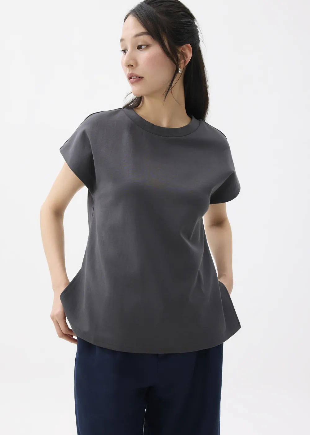 Love, Bonito Casual Tops|Weekend*Jersey Round Neck Tee