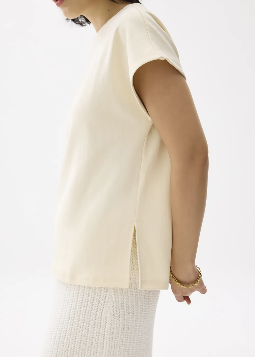 Love, Bonito Casual Tops|Weekend*Jersey Round Neck Tee