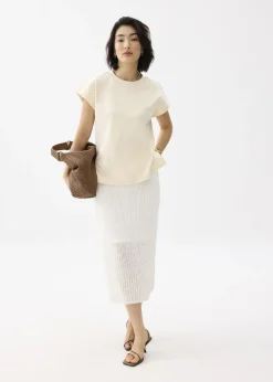 Love, Bonito Casual Tops|Weekend*Jersey Round Neck Tee