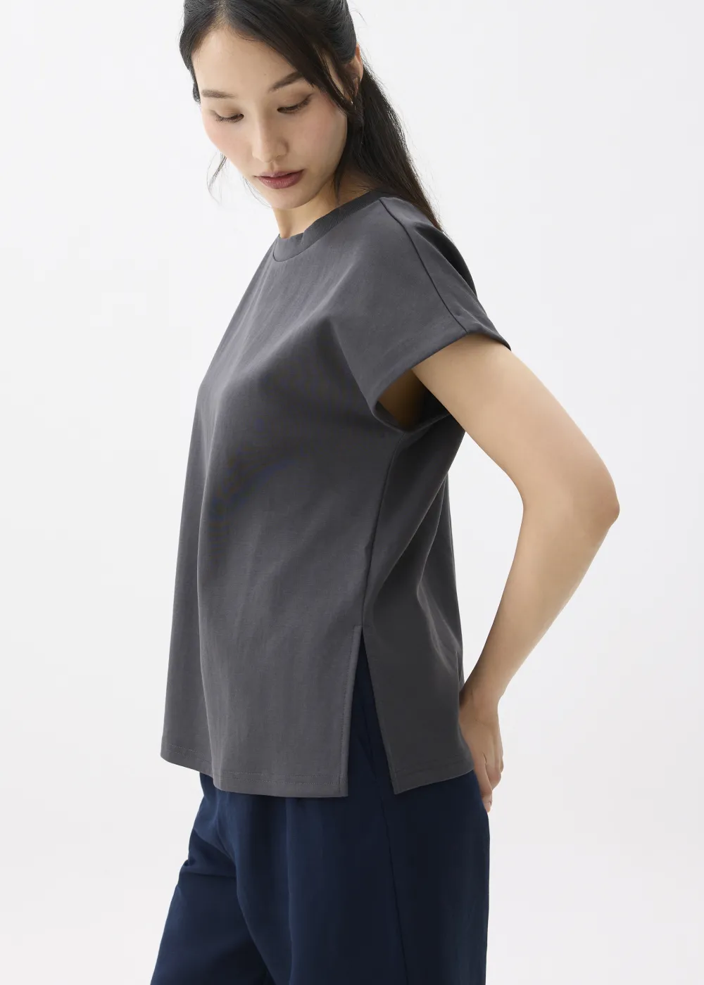 Love, Bonito Casual Tops|Weekend*Jersey Round Neck Tee