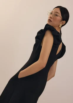 Love, Bonito Party & Occasions|Dresses*Jersey V-neck Fit & Flare Midi Dress