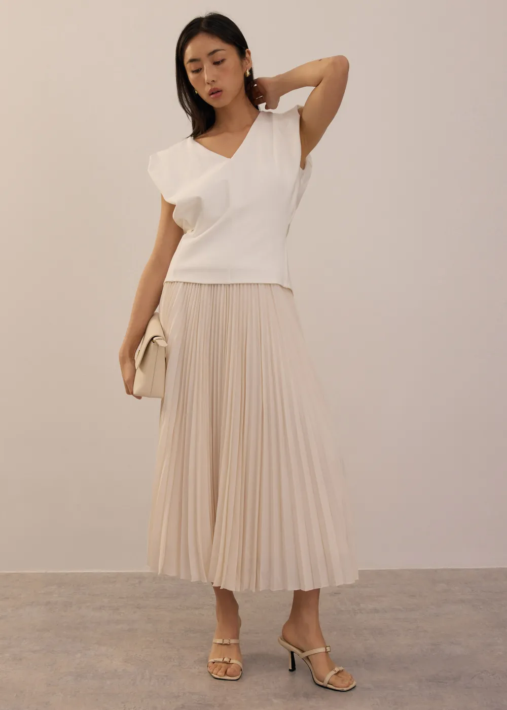 Love, Bonito Work|Tops*Jersey V-neck Top