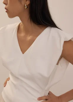 Love, Bonito Work|Tops*Jersey V-neck Top