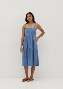 Love, Bonito Casual Dresses*Justine Maternity Nursing Smocked Dress