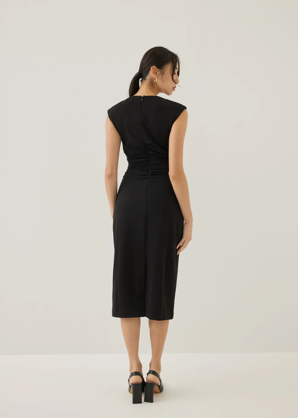 Love, Bonito Party Dresses|Party & Occasions*Karolin Shoulder Padded Column Midi Dress