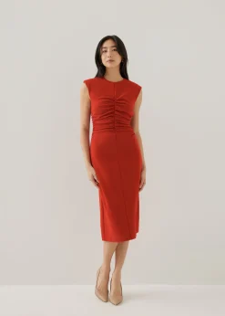 Love, Bonito Party Dresses|Party & Occasions*Karolin Shoulder Padded Column Midi Dress