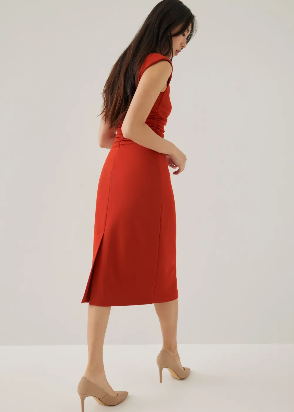 Love, Bonito Party Dresses|Party & Occasions*Karolin Shoulder Padded Column Midi Dress