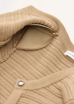 Love, Bonito Petite-Friendly|Weekend*Kiara Shoulder Padded Crop Knit Cardigan