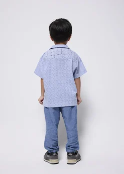 Kids Love, Bonito Blouses & Shirts|Kidswear*Kids' Broderie Relaxed Collared Shirt
