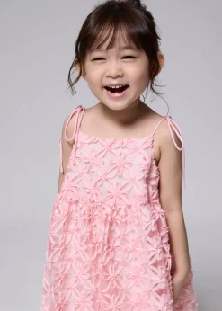 Kids Love, Bonito Petite-Friendly|Kidswear*Kids' Lace Straight Neck Fit & Flare Mini Dress